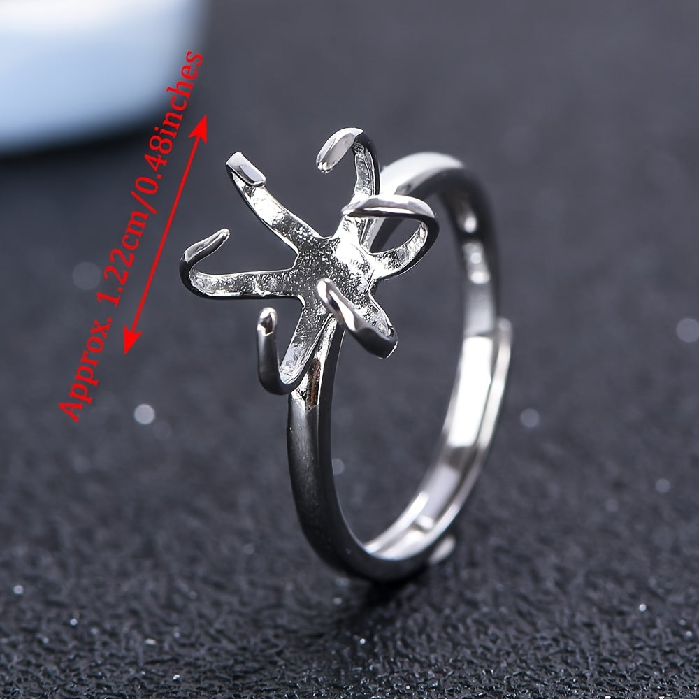 WEATIAPO 925 Sterling Silveryy Versatile Ring for Jewelry Making - High-Quality, Durable, and Easy to Clean
