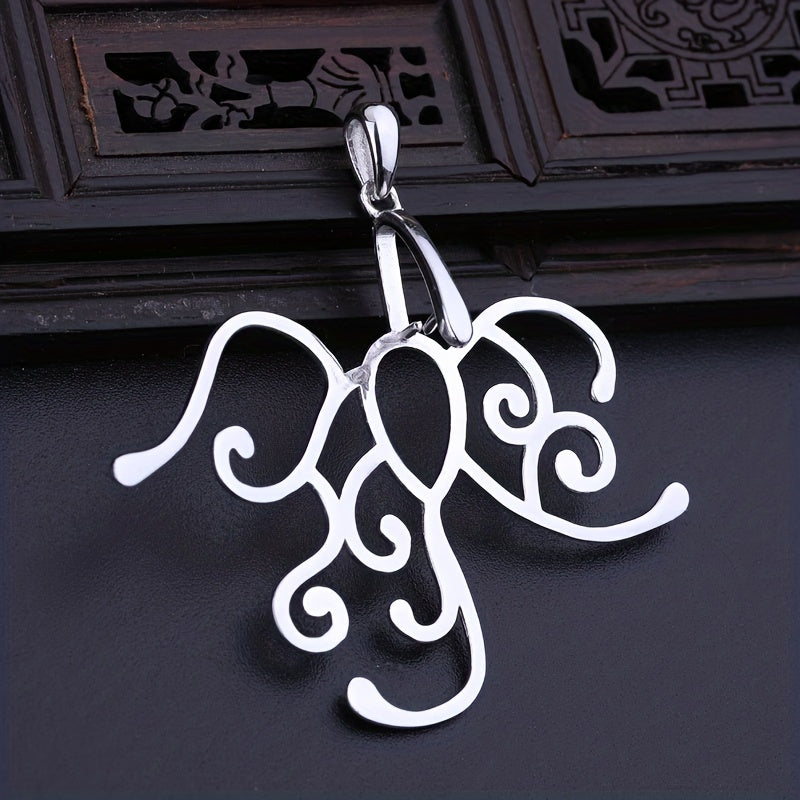 1pc Silvery 5 Claws Pendant Blank Tray for Irregular Pendant Setting, Handmade Necklace Jewelry for Women And Men, Jewelry Findings