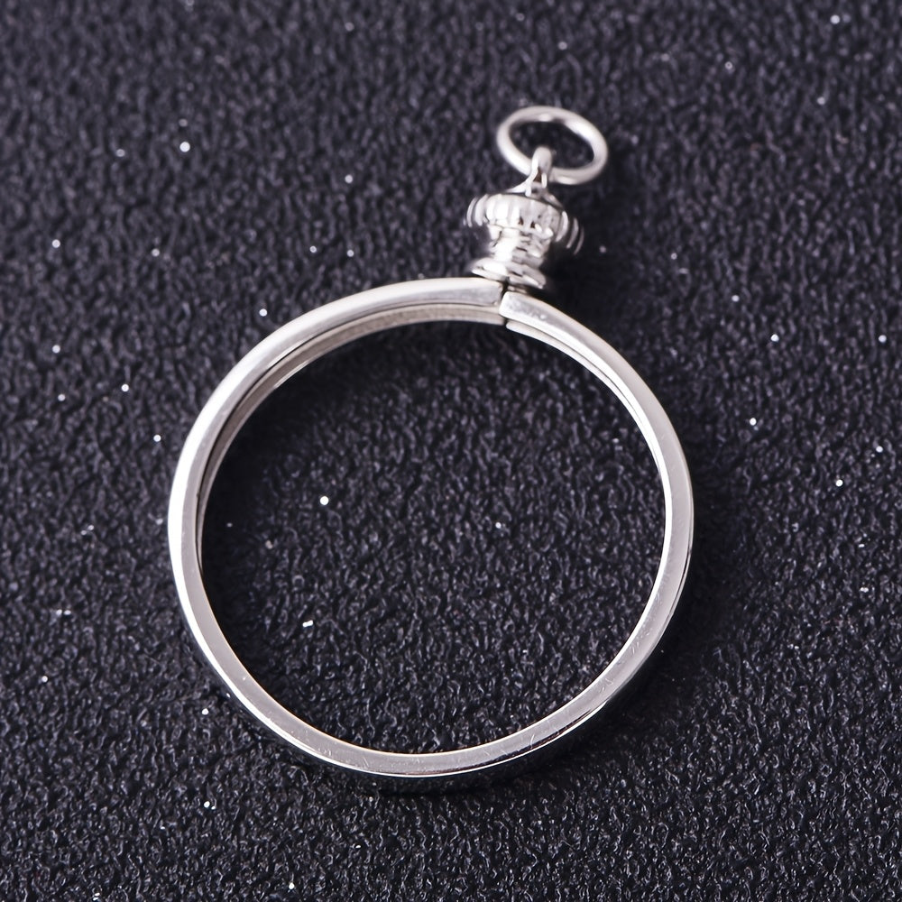 Jewelry Making/S925 Sterling Silvery Material American Coin Holder