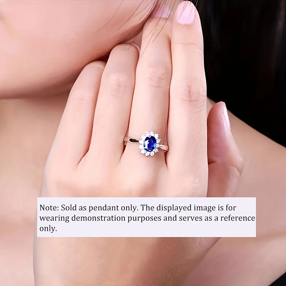 Multiple Size Oval CZ Stone Prong Setting 925 Sterling Silver Bezel Tray Adjustable Ring Settings For DIY Ring Jewelry