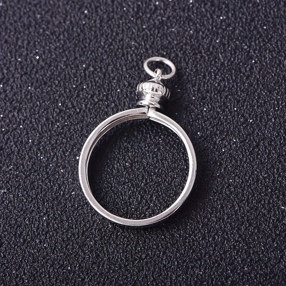 Jewelry Making/S925 Sterling Silvery Material American Coin Holder