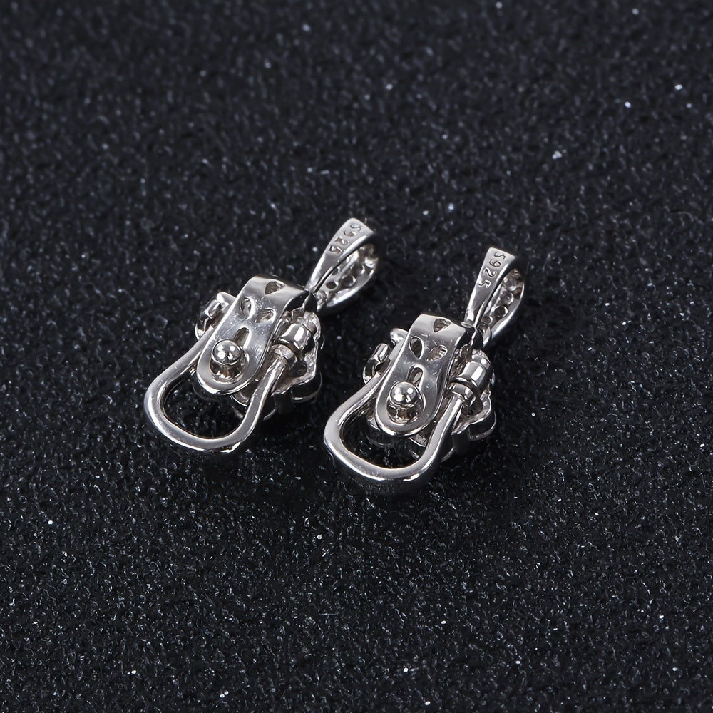 Versatile S925 Pure Silvery Handmade Clasp - Universal Fit for All Pendants, Elevate Your Necklace Elegance, Jewelry Making