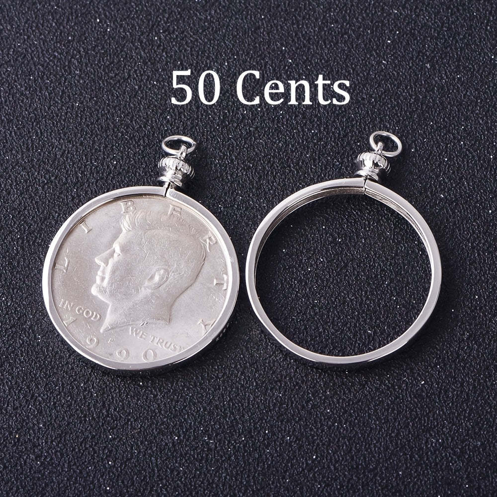 Jewelry Making/S925 Sterling Silvery Material American Coin Holder