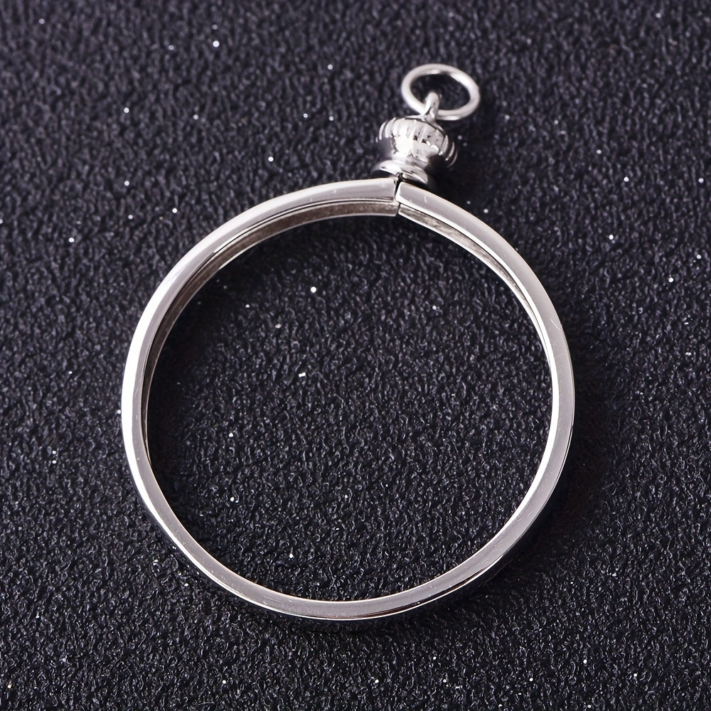 Jewelry Making/S925 Sterling Silvery Material American Coin Holder
