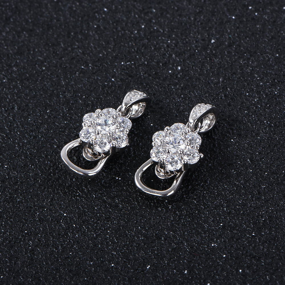 S925 Sterling Silver Universal Bail Clasp Pendant Connector