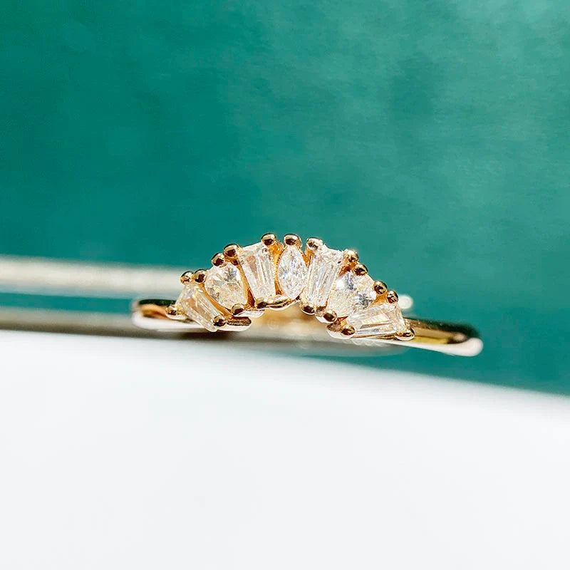 S925 Sterling Silver Ring Setting, Adjustable