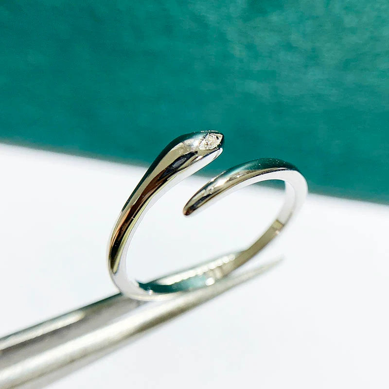 S925 Sterling Silver Ring Setting, Adjustable