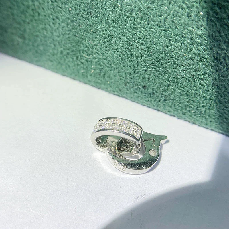 S925 Sterling Silver, 18K Gold Plated Pendant Setting, Unset, For Women