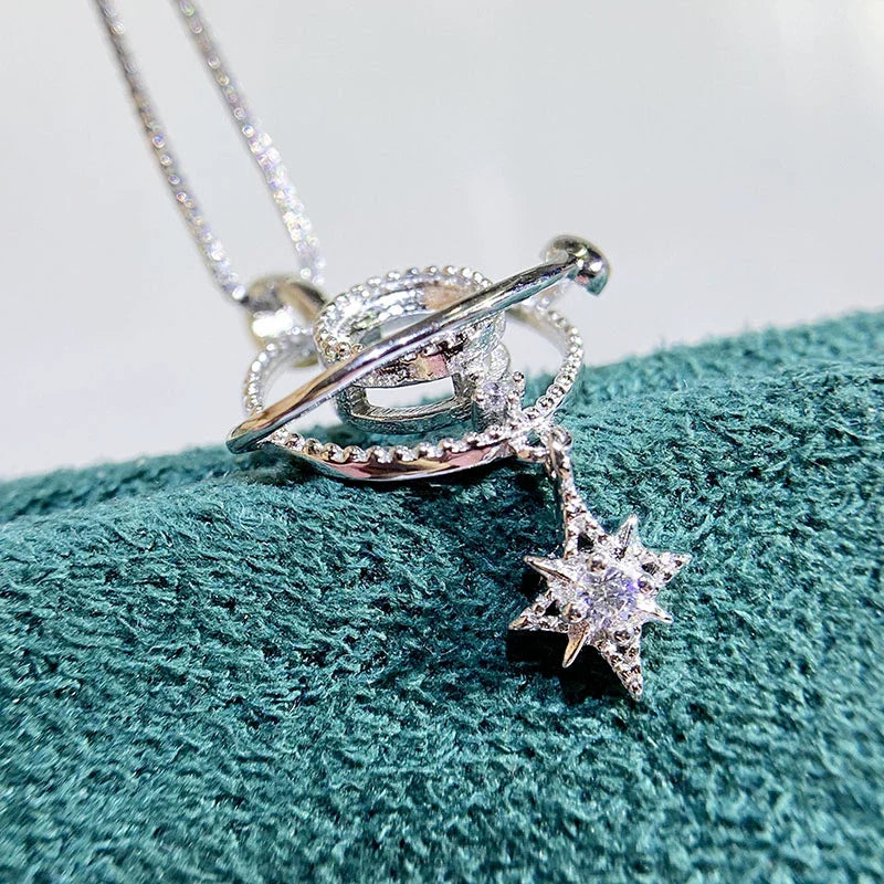 S925 Sterling Silver, 18K Gold Plated Pendant Setting, Unset, For Women