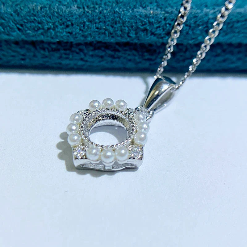 S925 Sterling Silver, 18K Gold Plated Ring Setting, Unset, For Women