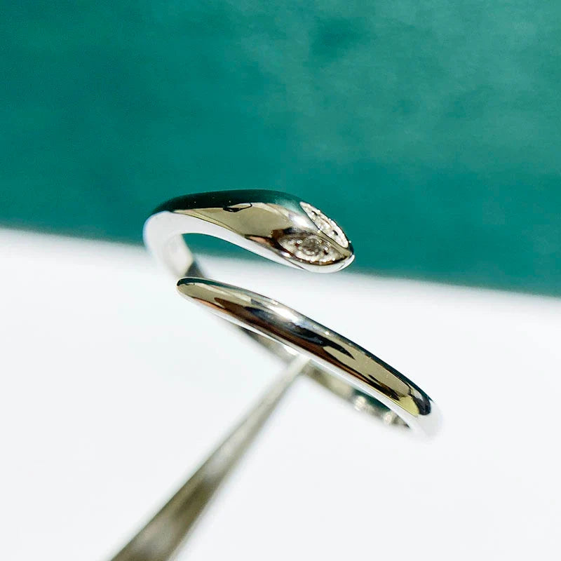 S925 Sterling Silver Ring Setting, Adjustable