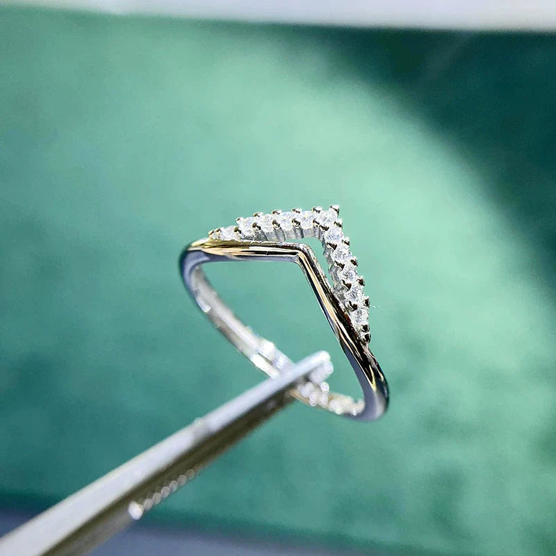 S925 Sterling Silver Ring Setting, Adjustable, Unset, For Women