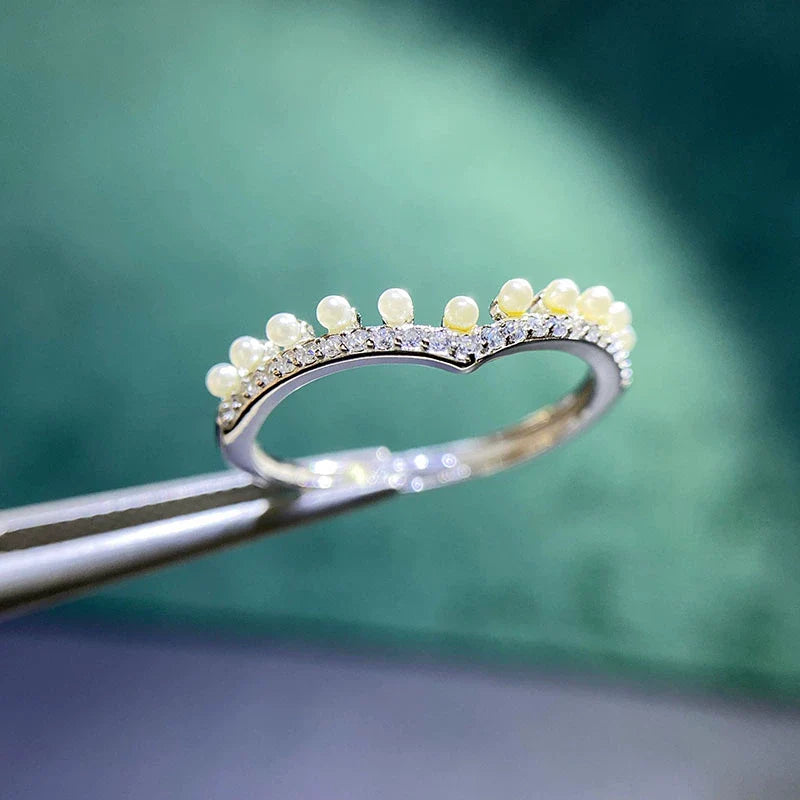 S925 Sterling Silver Ring Setting, Adjustable, Unset, For Women