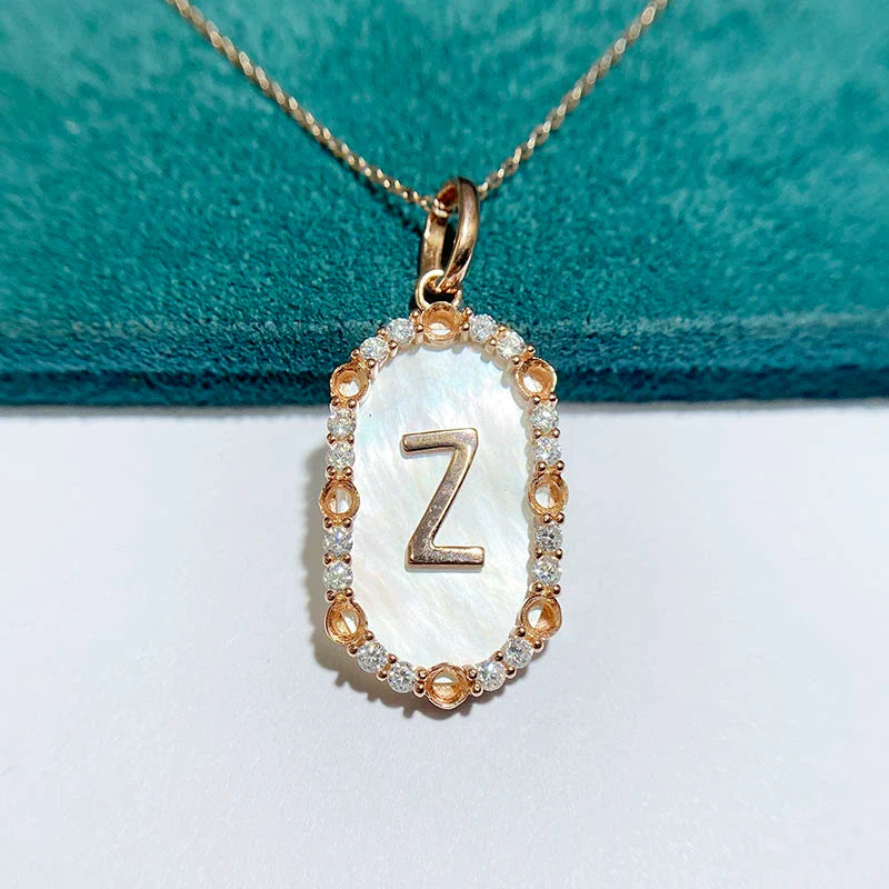 3×3 mm S925 Sterling Silver Pendant Setting, Unset, For Women, Cluster Setting