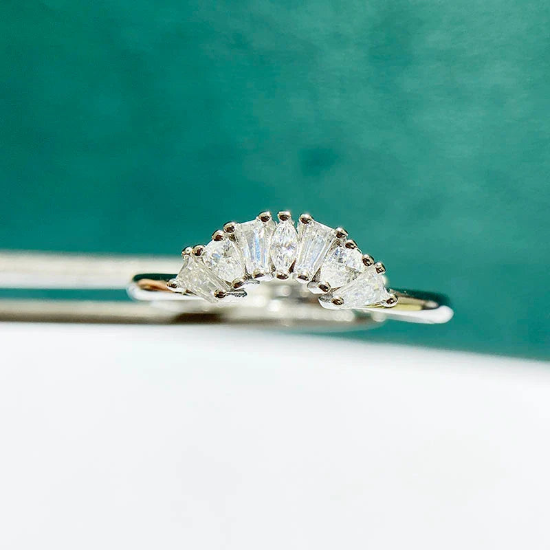 S925 Sterling Silver Ring Setting, Adjustable