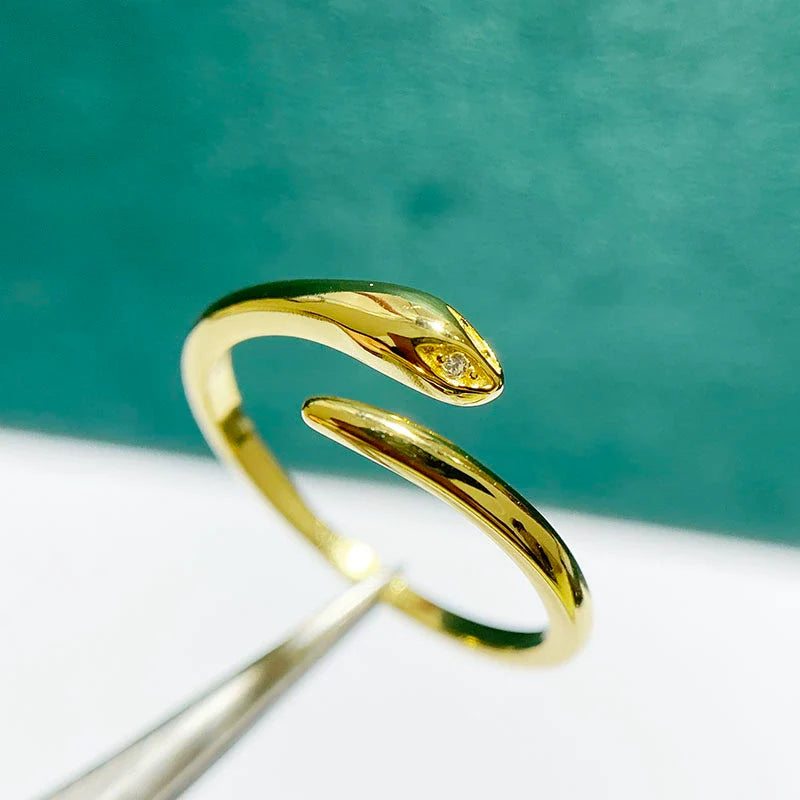 S925 Sterling Silver Ring Setting, Adjustable