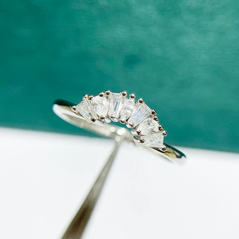 S925 Sterling Silver Ring Setting, Adjustable