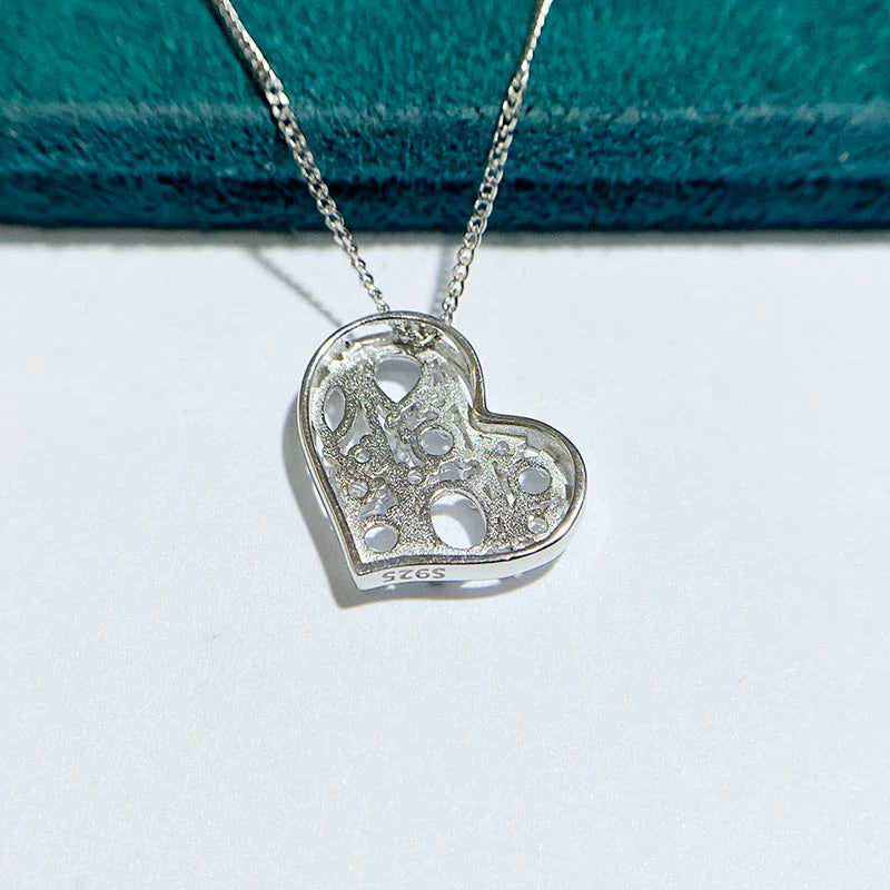 Oval 3×4 mm / 4×5 mm S925 Sterling Silver Pendant Setting, Unset, For Women