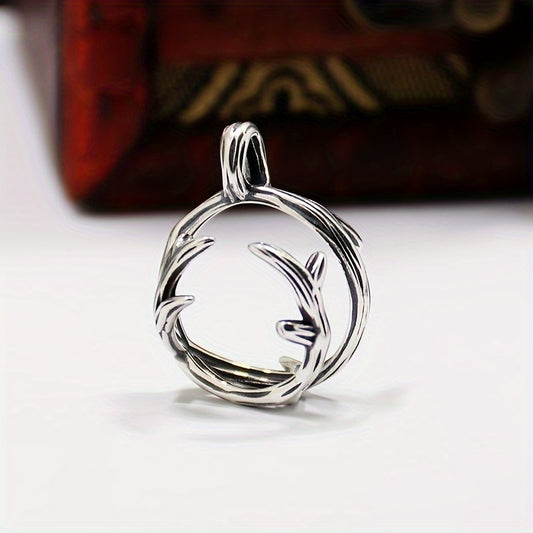 WEATIAPO S925 Sterling Silvery Jewelry Making Findings, Antique Silveryy Plated, Fashion Theme with Animal Details, Vintage Thai Style, 12-25 Sizes Round Ball Cage Pendant Bases for DIY Necklaces and Bracelets, Jewelry Findings And Components|Vintage Styl